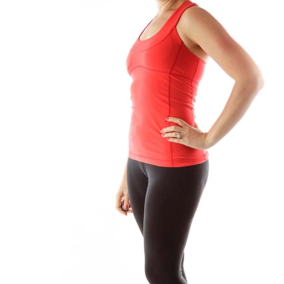 Lululemon Scoop Neck Tank Love Red - Picture 7 of 12